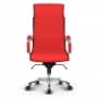 Montreal Design Chefsessel Leder Rot