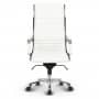 Montreal Design Chefsessel Leder Weiss