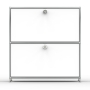 Sideboard 02001 - 2 x Klappe Metall signalweiss