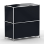 Sideboard 02001 - 2 x Klappe Metall graphitschwarz