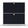 Sideboard 02101 - 2 x Schublade Metall graphitschwarz