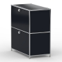 Sideboard 02101 - 2 x Schublade Metall graphitschwarz