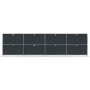 Sideboard 02104 - 8 x Schublade Metall anthrazitgrau