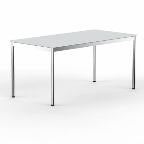 Schreibtisch \ Konferenztisch 150 x 80cm Dekor Lichtgrau