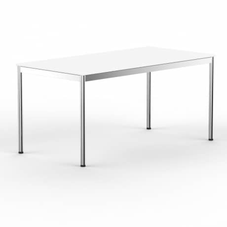 Schreibtisch \ Konferenztisch 160 x 100cm Dekor Weiss