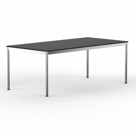 Schreibtisch Konferenztisch 180 x 100cm schwarz