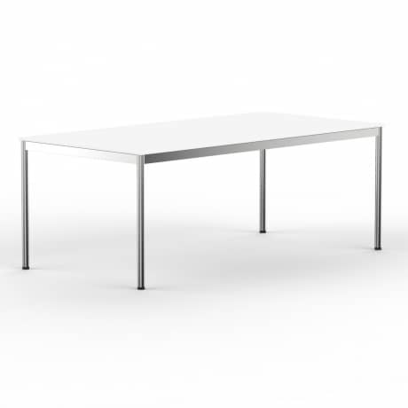 Schreibtisch \ Konferenztisch 200 x 100cm Dekor Weiss