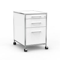 Rollcontainer 05602 - 60cm - Hängeregistratur Holz Weiss Schloss 043