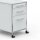 Rollcontainer 05602 - 60cm - Hängeregistratur Holz Lichtgrau Schloss 100