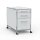 Rollcontainer 05802 - 80cm - Hängeregistratur Holz Lichtgrau Schloss 119
