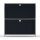 Sideboard 02001 - 2 x Klappe Metall Graphitschwarz RAL 9011
