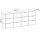 Highboard 03104 - 12 x Schublade Metall Graphitschwarz RAL 9011