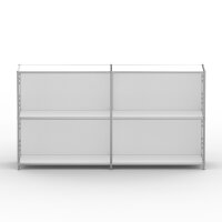 Regal 04106 - 4 x offenes Fach - Metall Signalweiss RAL 9003