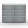 Regal 04110 - 6 x offenes Fach - Metall Lichtgrau RAL 7035