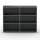 Regal 04110 - 6 x offenes Fach - Metall Graphitschwarz RAL 9011