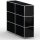 Regal 04110 - 6 x offenes Fach - Metall Graphitschwarz RAL 9011