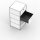 Standcontainer 05005 - 40cm - 4xES Metall Signalweiss RAL 9003