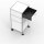 Rollcontainer 05007 - 40cm - 2xES 1xHG Metall Signalweiss RAL 9003
