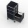 Rollcontainer 05007 - 40cm - 2xES 1xHG Metall Graphitschwarz RAL 9011