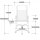 Montreal Design Chefsessel Leder Dunkelblau SH 46-54cm Lieferung montiert