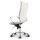 Montreal Design Chefsessel Leder Weiss SH 52-64cm Lieferung montiert