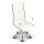 Montreal Design Chefsessel Leder Weiss SH 52-64cm Lieferung montiert