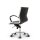 Montreal Design Bürostuhl Leder Schwarz SH 46-54cm Lieferung montiert