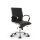 Montreal Design Bürostuhl Leder Schwarz SH 52-64cm Lieferung zerlegt