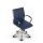 Montreal Design Bürostuhl Leder Blau SH 52-64cm Lieferung montiert