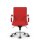 Montreal Design Bürostuhl Leder Rot SH 52-64cm Lieferung zerlegt