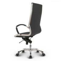 Montreal Design Chefsessel Stoff Anthrazit SH 52-64cm Lieferung zerlegt