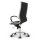 Montreal Design Chefsessel Stoff Schwarz SH 52-64cm Lieferung zerlegt