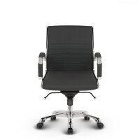 Montreal Design Bürostuhl Stoff Anthrazit SH 52-64cm Lieferung montiert