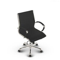 Montreal Design Bürostuhl Stoff Anthrazit SH 52-64cm Lieferung montiert