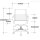 Montreal Design Bürostuhl Stoff Anthrazit SH 52-64cm Lieferung montiert