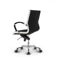 Montreal Design Bürostuhl Stoff Schwarz SH 52-64cm Lieferung zerlegt