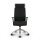 Black-Line Profi Chefsessel Stoff Schwarz SH 48-60cm Lieferung montiert