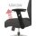 Black-Line Profi Chefsessel Stoff Schwarz SH 48-60cm Lieferung montiert