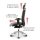 Terox Profi Chefsessel Leder Schwarz SH 54-66cm Lieferung montiert