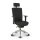 Terox Profi Chefsessel Stoff Schwarz SH 48-60cm Lieferung montiert