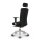 Terox Profi Chefsessel Stoff Schwarz SH 48-60cm Lieferung montiert