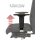 Terox Profi Chefsessel Stoff Schwarz SH 48-60cm Lieferung montiert