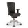 Terox Profi Bürostuhl Leder Schwarz SH 48-60cm Lieferung montiert