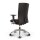 Terox Profi Bürostuhl Leder Schwarz SH 48-60cm Lieferung montiert