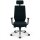 V1301 Profi+ Chefsessel Stoff Schwarz SH 45-55cm Lieferung montiert