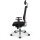 V1301 Profi+ Chefsessel Stoff Schwarz SH 45-55cm Lieferung montiert
