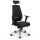 V1404 Profi+ Chefsessel Stoff Schwarz SH 50-63cm Lieferung montiert