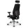 V1404 Profi+ Chefsessel Stoff Schwarz SH 50-63cm Lieferung montiert
