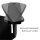V1801 Profi+ Chefsessel Stoff Schwarz SH 53-65cm Lieferung montiert