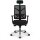 V1801 Profi+ Chefsessel Stoff Schwarz SH 53-65cm Lieferung montiert